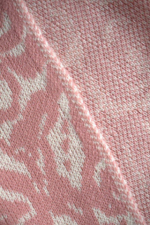 Трикотаж МОРОЗНОЕ УТРО розовый полотно