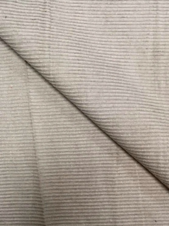 Вельвет однотонный "Светлый серый" ткани