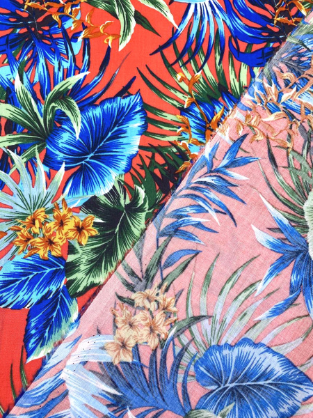 Штапель ГАВАЙСКОЕ ЛЕТО