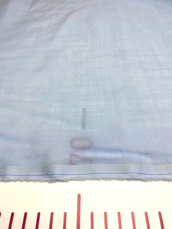 Лен однотонный ГОЛУБОЙ ЛЕД