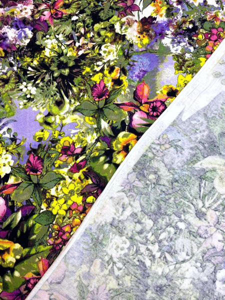 Трикотаж ЭДЕМ сиреневый ткань