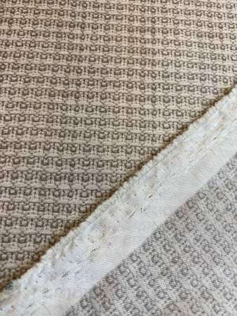 Курточная ткань ВЯЗАНКА беж