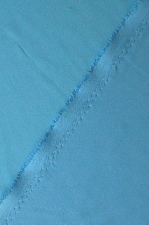 Креп - шифон ГОЛУБОЙ