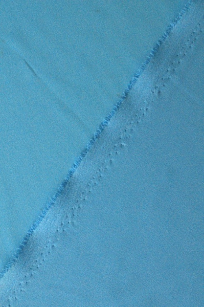 Креп - шифон ГОЛУБОЙ