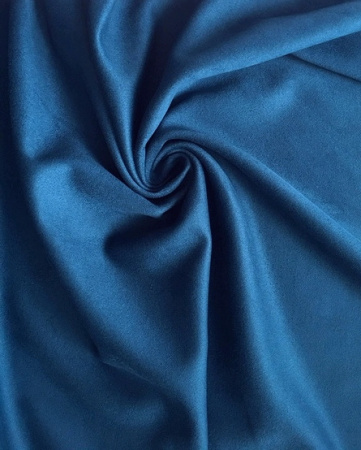 Замша МОРСКАЯ ВОЛНА  основа серый трикотаж