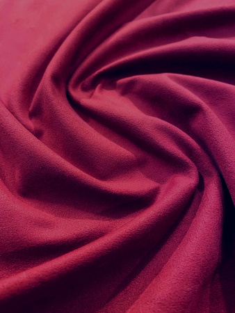 Замша однотонная КРАСНОЕ ВИНО