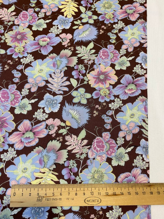 Вискоза ИЗЫСКАННЫЙ МИЛЬФЛЕР молочный шоколад