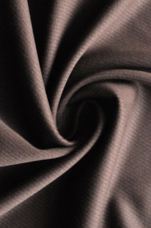 Трикотаж джерси Диагональный рубчик шоколадный 3