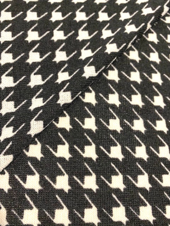 Трикотаж ГУСИНАЯ ЛАПКА полотно