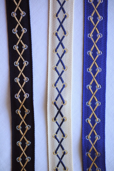 Тесьма ТД-0021 молочный mix