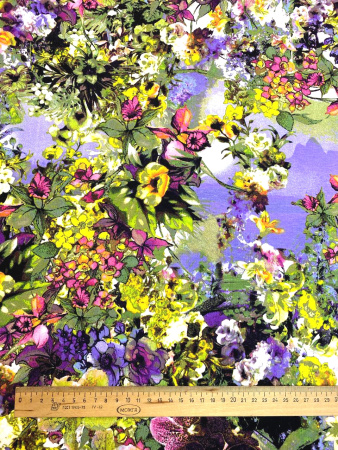 Трикотаж ЭДЕМ сиреневый ткань