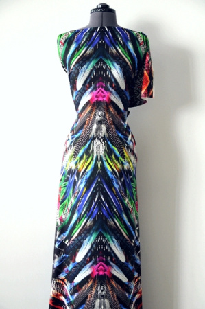 Трикотаж ПЕРЫШКИ ткань