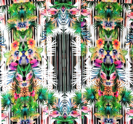 Трикотаж ТРОПИКИ ткань