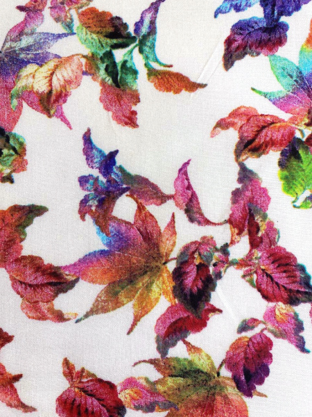 Штапель ЯРКИЕ ЛИСТИКИ