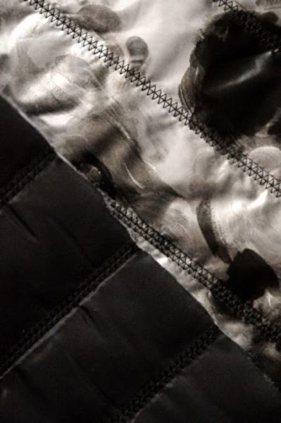 Курточная ткань стежка ДЫМЧАТЫЕ РОЗЫ 2