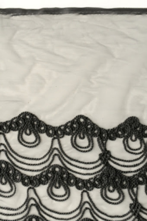 Сетка - стрейч Фестоны и петельки 4