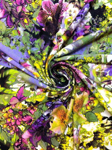 Трикотаж ЭДЕМ сиреневый ткань