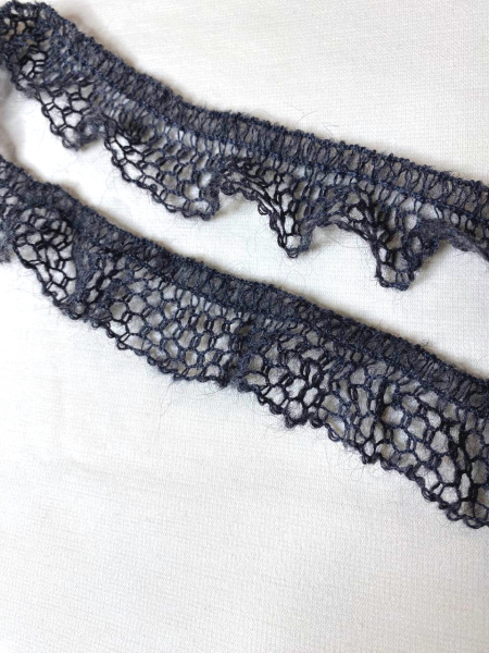 Кружево КУШ-0004 антрацит