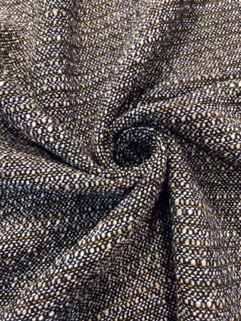 ткани Твид костюмный ШАНЕЛЬ с песочными нитями