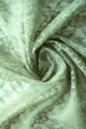 Гипюр "Нефритовый лайм" ткань