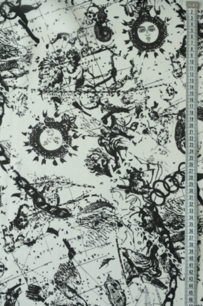 Подкладочная тафта Астрология 2