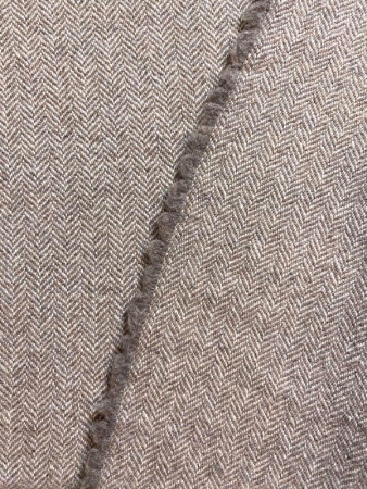 Шерсть костюмная ЕЛОЧКА беж ткани