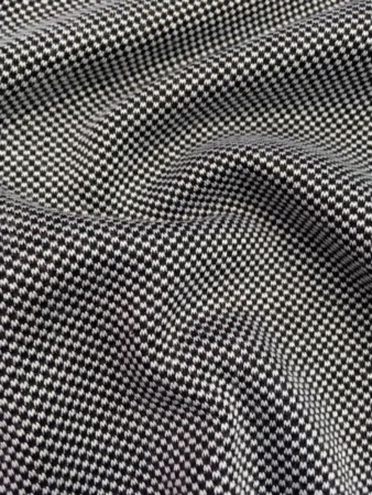 Джерси Пестротканый черно-белый 1