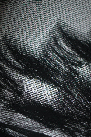 Трикотажное полотно "Реснички" ткань