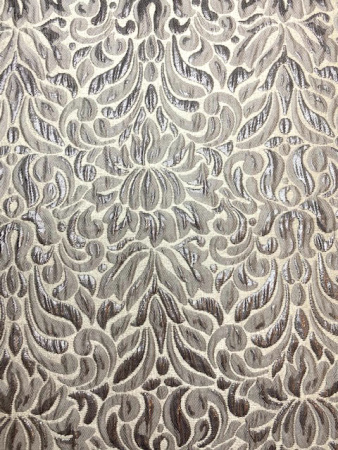  Жаккард УЗОР С ВЕНЗЕЛЯМИ стальной ткань