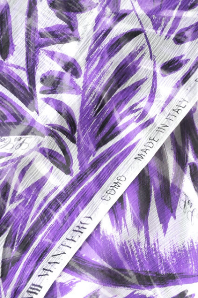 Крэш - шифон ОФЕЛИЯ фиолетовый