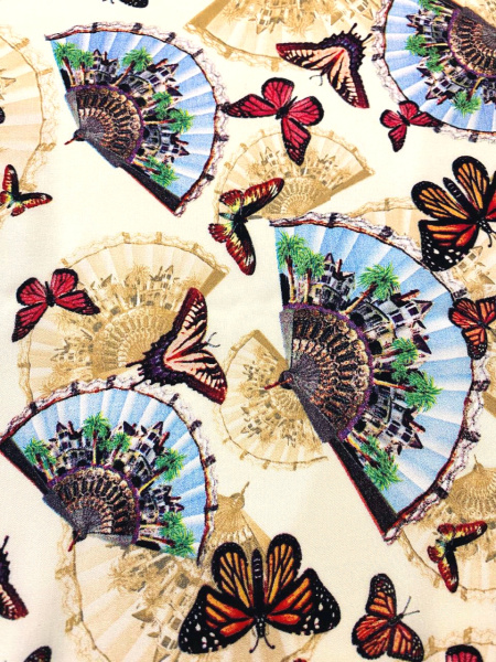 Штапель БАБОЧКИ и ВЕЕРЫ