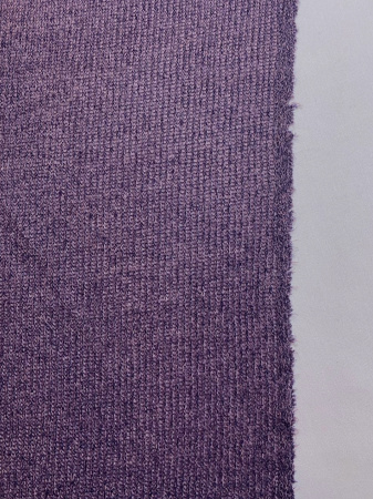 Трикотаж меланж с люрексом БАКЛАЖАН трикотажная ткань