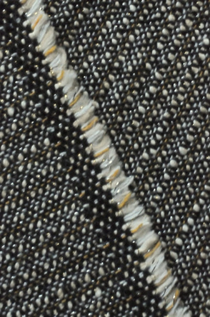 Ткань костюмная Шанель с песочными нитями 4