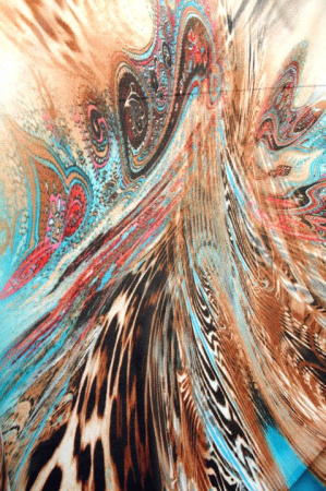 Сетка-компаньон ХВОСТ ПАВЛИНА трикотаж