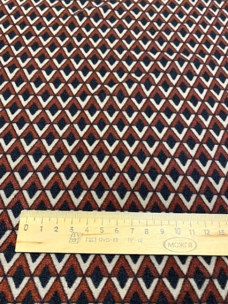 Трикотаж РОМБИКИ полотно