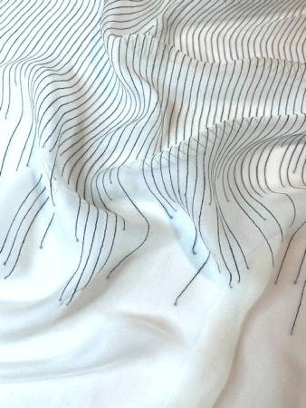 Шифон ДЕКОРАТИВНЫЕ СТРОЧКИ