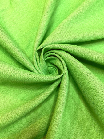 Лен однотонный ЯРКАЯ ТРАВА