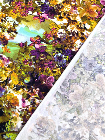 Трикотаж ЭДЕМ бирюзовый ткань