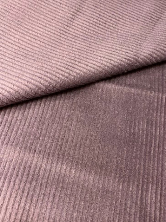 Вельвет однотонный "Пыльный сиреневый" ткани