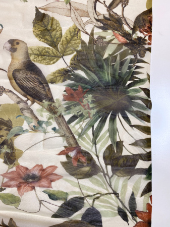 Сетка компаньон ПТИЧКИ трикотаж