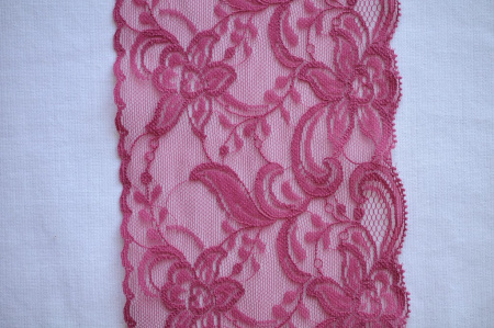 Кружево КШП-0034 малиновый 1