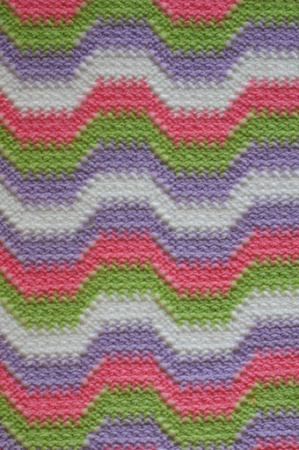 Трикотаж хлопковый Летний Миссони сиреневый 1