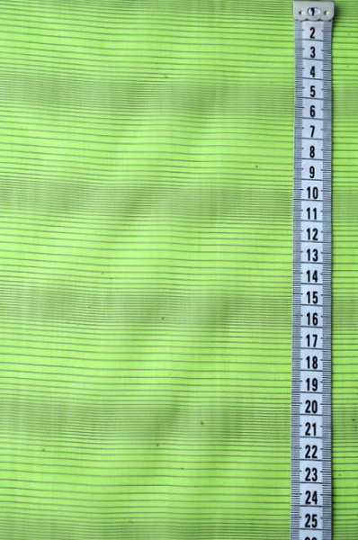 Органза ПОЛОСЫ ФИОЛЕТОВЫЕ фон лайм Органза ПОЛОСЫ ФИОЛЕТОВЫЕ фон лайм ткань