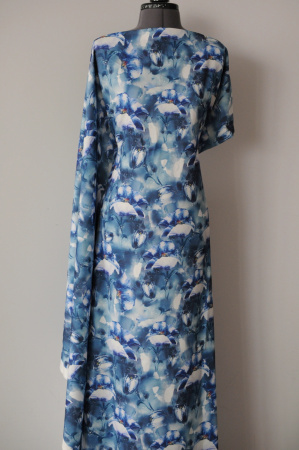 синие цветы