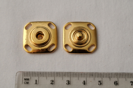 Украшение Декоративное УД-0020 Кнопка малая золото 2