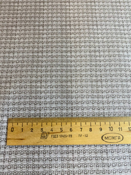 Курточная ткань ВЯЗАНКА беж