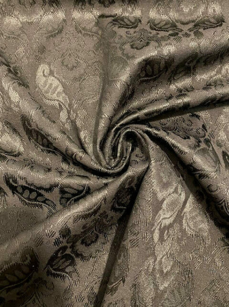 Жаккард "Праздничный" черный Жаккард "Праздничный" черный ткань