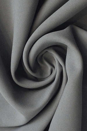 Креп ОДНОТОННЫЙ серый
