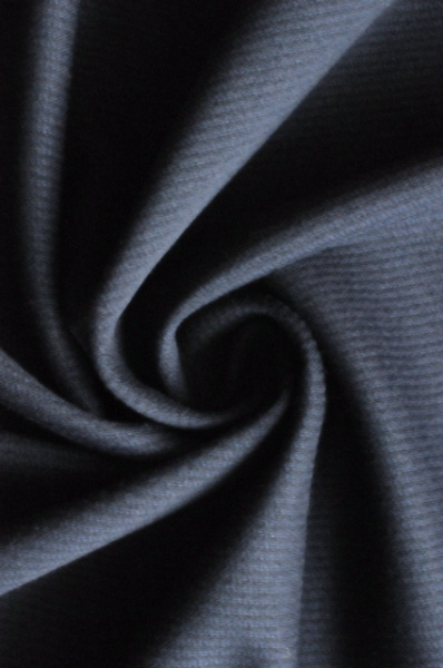 Трикотаж джерси Диагональный рубчик темно-синий 3