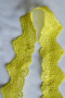 Кружево КУП-0027-2 ВОЛНА желтый 2
